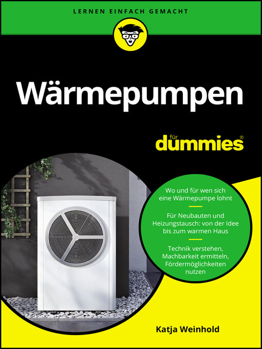 Titeldetails für Wärmepumpen für Dummies nach Katja Weinhold - Verfügbar